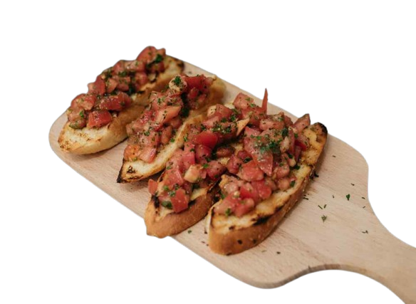 Vegan bruschetta